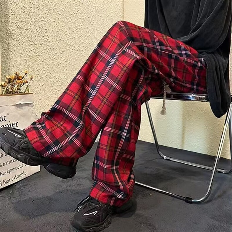 1506/QGZK0/P30新款宽松休闲裤百搭裤子夏季薄款坠感阔腿拖地长裤,男装休闲裤,星座1506