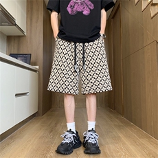 高品质青少年休闲潮流宽松短裤M-3XL特P35，男装牛仔裤，电商B325