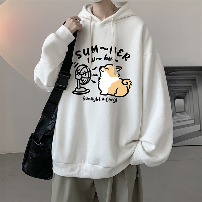 连帽卫衣男大码胖子帽衫大号运动服WY2420-P35,男装卫衣,电商A040