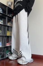 供抖音高点击港风新款条纹裤男款宽松X416B-1-KL921-P55限88，男装休闲裤，星座416B-1