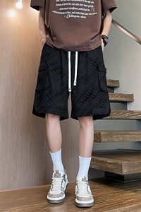 K5037/特P32新款夏季男士宽松工装短裤男休闲五分裤沙滩裤中裤图片