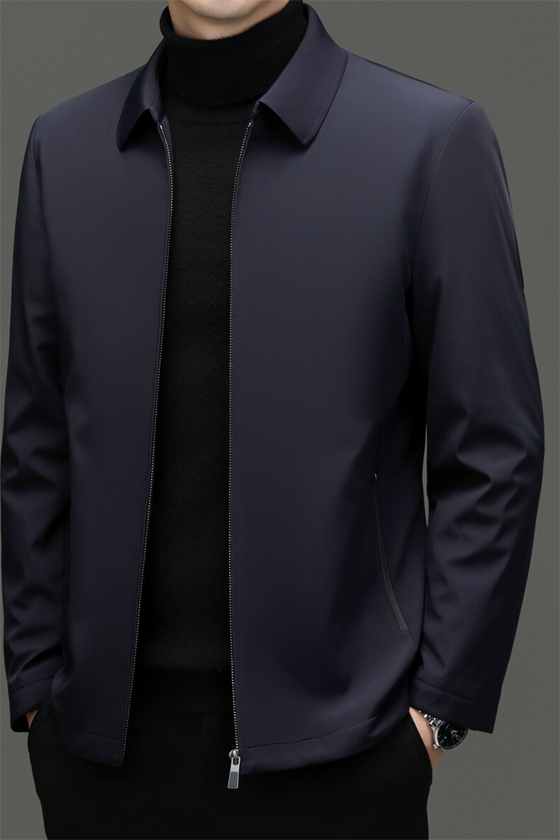 CKE1711钱塘2020-2新款商务冬季休闲厚款中年男士羽绒服P275,男装羽绒服,钱塘207-2