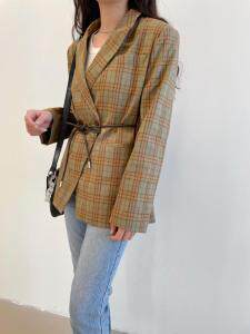 新款复古小西装，女装西装，FULE EDIT