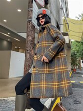 冬季新款大衣俩色，其它，四季韩后