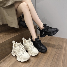 x2909-p185厚底老爹鞋女2024年秋季新款舒适百搭运动休闲鞋，女鞋休闲鞋，星座1407-3