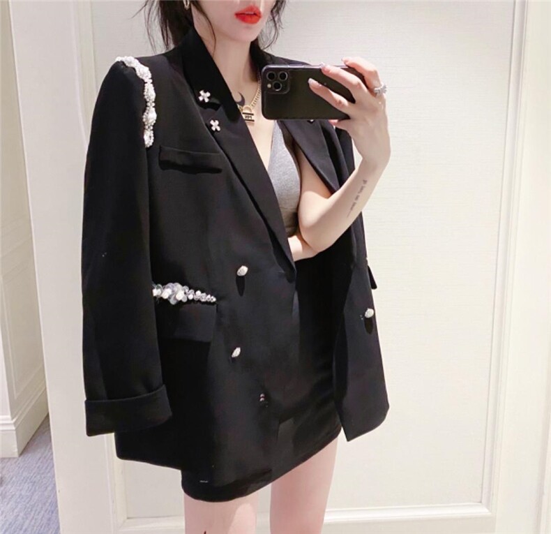 西装重工款，女装西装，柏多伊俪