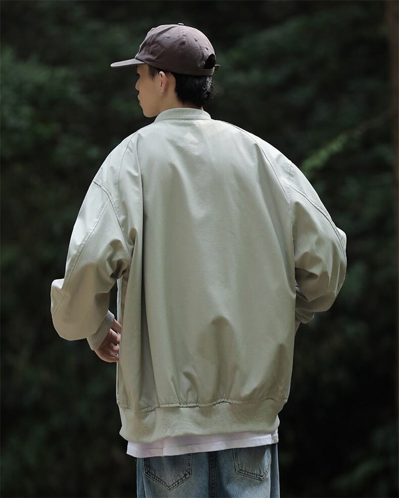 高街飞行员棒球服男潮牌ins痞帅外套炸街夹克JK0852-P65,男装夹克,星座308B-1