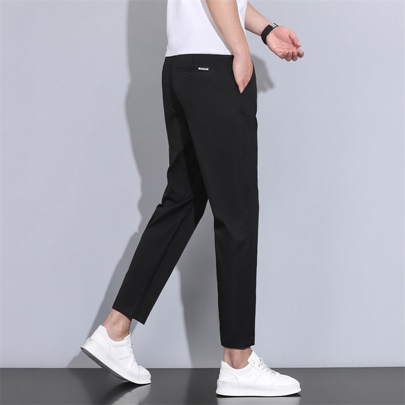 2025春夏季新款男士小西裤青年日常简约百搭九分裤SK985-p40主推,男装西裤,星座224-1