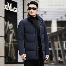 M8812-89钱塘2020-3冬季厚款商务休闲简约中年男士羽绒服P270，男装羽绒服，钱塘207-3