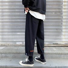 春夏休闲裤男宽松九分裤男潮流直筒帅气大码男裤子-Z614，男装休闲裤，星座1008