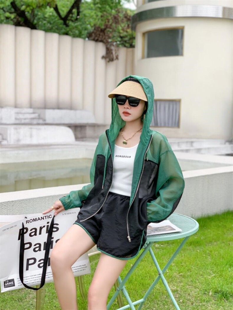 仿晒套装，女装职业装，女人家淼漫