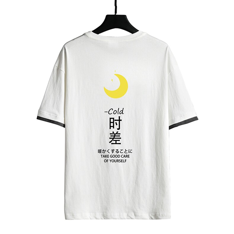 JT55047-P25假两件短袖t恤男大码胖子半袖体恤半截袖网格挂拍,男装T恤,电商A040A