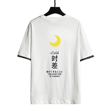 JT55047-P25假两件短袖t恤男大码胖子半袖体恤半截袖网格挂拍，男装T恤，电商A040A