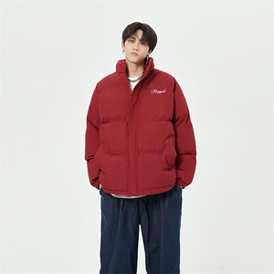 已注册白底直播抖音高品质宽松男羽绒棉面包服棉衣外套M1058P85图片