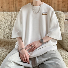 量大优供视频华夫格短袖T恤半袖男HDX472-特P18，男装T恤，电商B371