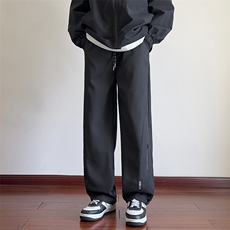 秋季冲锋裤男防水男士休闲裤男宽松束脚直筒长裤A266-KZ8022-P28，男装休闲裤，电商A266
