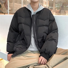 冬季美式立领潮牌棉衣男休闲宽松加厚保暖棉服棉袄外套C3211-p80，男装棉衣，星座1008