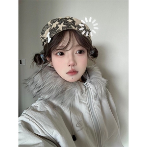 网图有货 加厚毛领连帽棉衣外套防风戴帽保暖棉服男女 A1128-P98图片