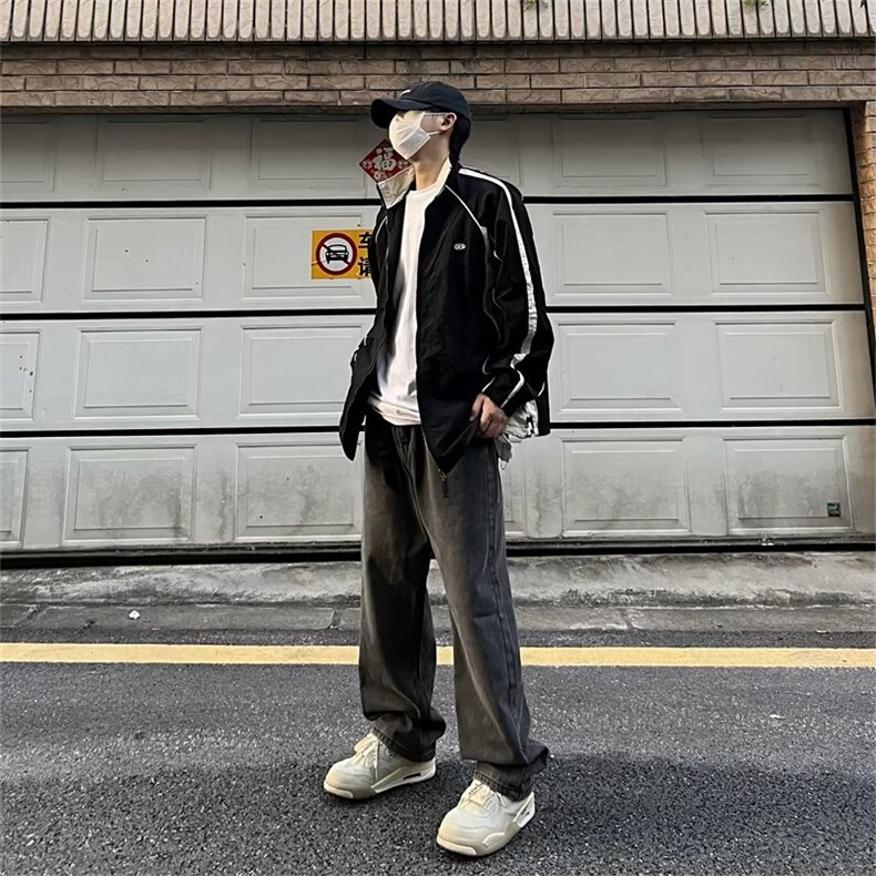 美式牛仔裤男款秋季长裤潮N20P43,男装牛仔裤,星座1116-2