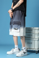 2021年夏季渐变六色休闲短裤男潮流五分裤DS-C407-2029-P40，男装休闲裤，电商C323-1