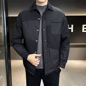 标90白鸭绒 店主风翻领外套高级感休闲轻奢羽绒服8811-P210图片