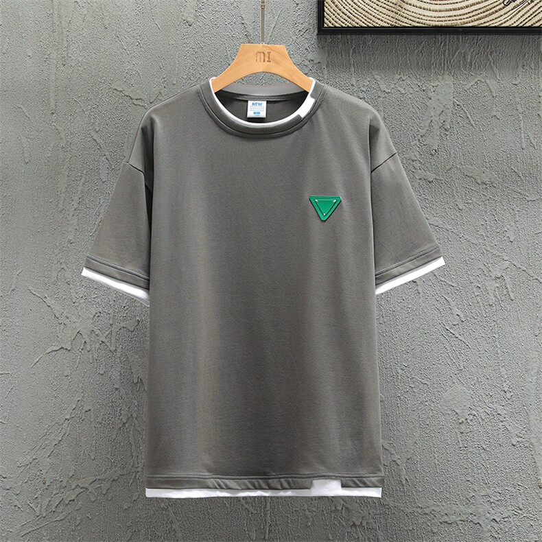 夏季新款男士短袖T恤时尚舒适百搭青春帅气潮牌TC3130-P30,男装T恤,星座717