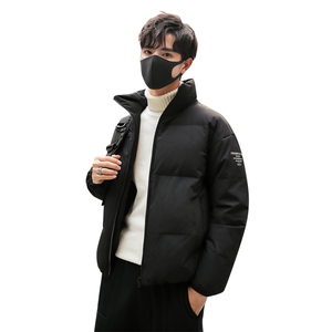 2020电商B247冬季新款舒适韩版短款情侣款羽绒服白鸭绒1985图片