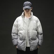新款加厚港风渐变色棉服男女防风防水棉衣外套M2917特P70控108，男装棉衣，电商A001