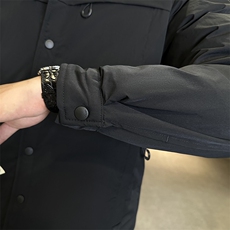 新款男士小翻领羽绒服夹克加厚防寒309B-3-81065-P188，男装夹克，星座1409-3