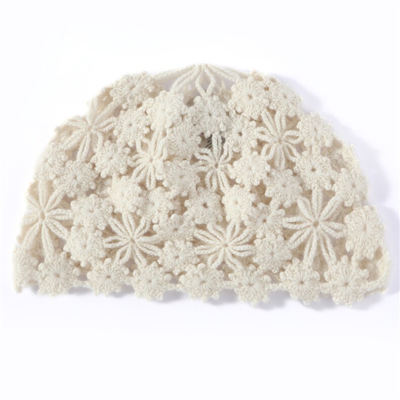 2025年秋季时尚百搭通勤简约休闲三股梅花一线连帽子，帽子，众皇羊绒