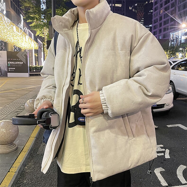 情侣麂皮绒棉服男冬新款情侣棉衣外套加厚棉袄羽绒服MY8805-P68,男装棉衣,星座205-1