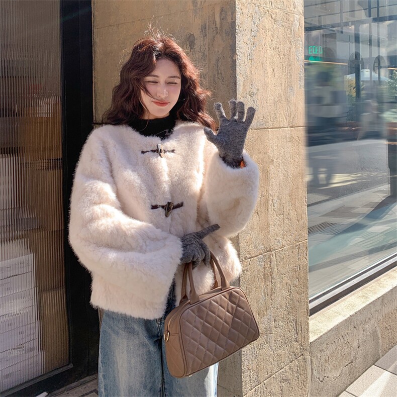 现货新款短款毛毛外套浙宝217-1125-175-248,女装短外套,浙宝217
