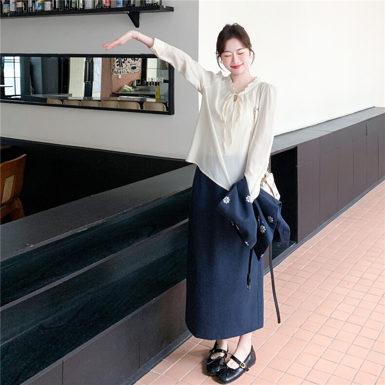 春装新款套装三件套配腰带2C153-8935-P235K378,女装套装/套裙,2C153