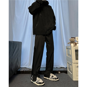 抖音品质新款高街机能防水双拉链微喇冲锋裤B315-K23426-p50控68图片