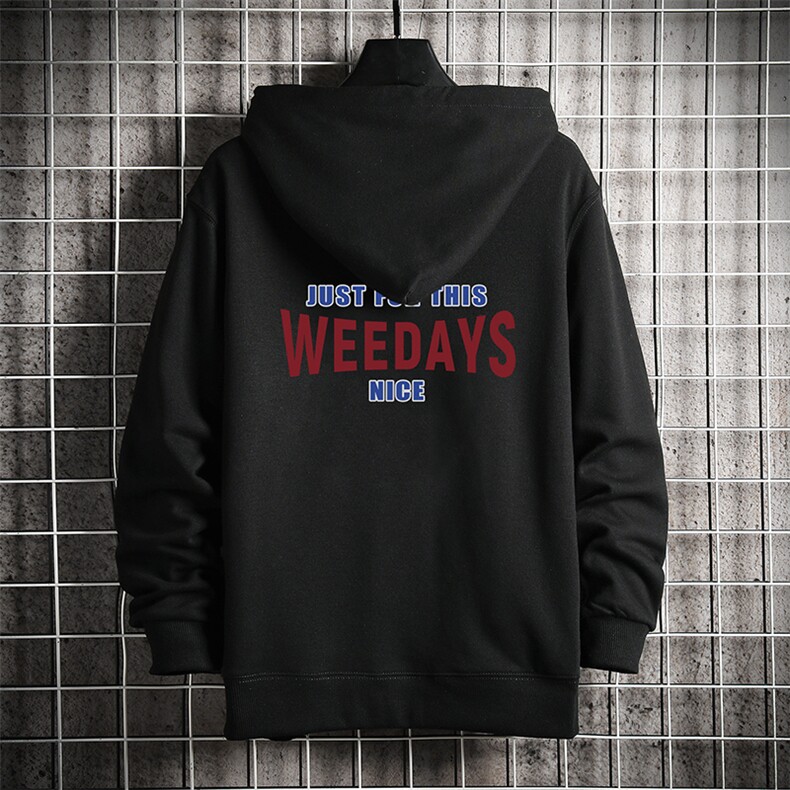 KS21113-P38加绒款-P43连帽开衫卫衣男运动外套大码班服网格,男装卫衣,电商A040A