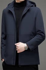 21冬季新款连帽鹅绒羽绒服潮休闲时尚男士上衣外套MSNAY7188-P370，男装羽绒服，电商B212（原钱塘6029）
