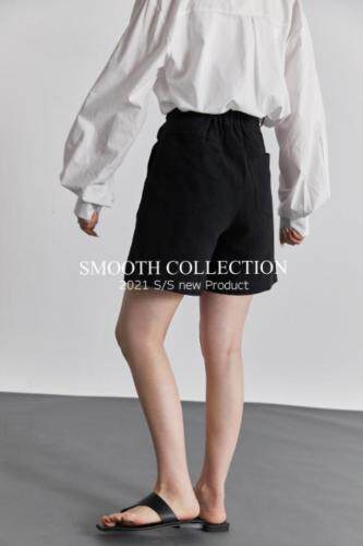 短裤黑色sm，女装，SMOOTH