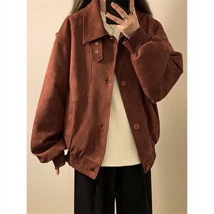 主推春季新款宽松/大码外套夹克XZ102B-1-JK901-P85图片