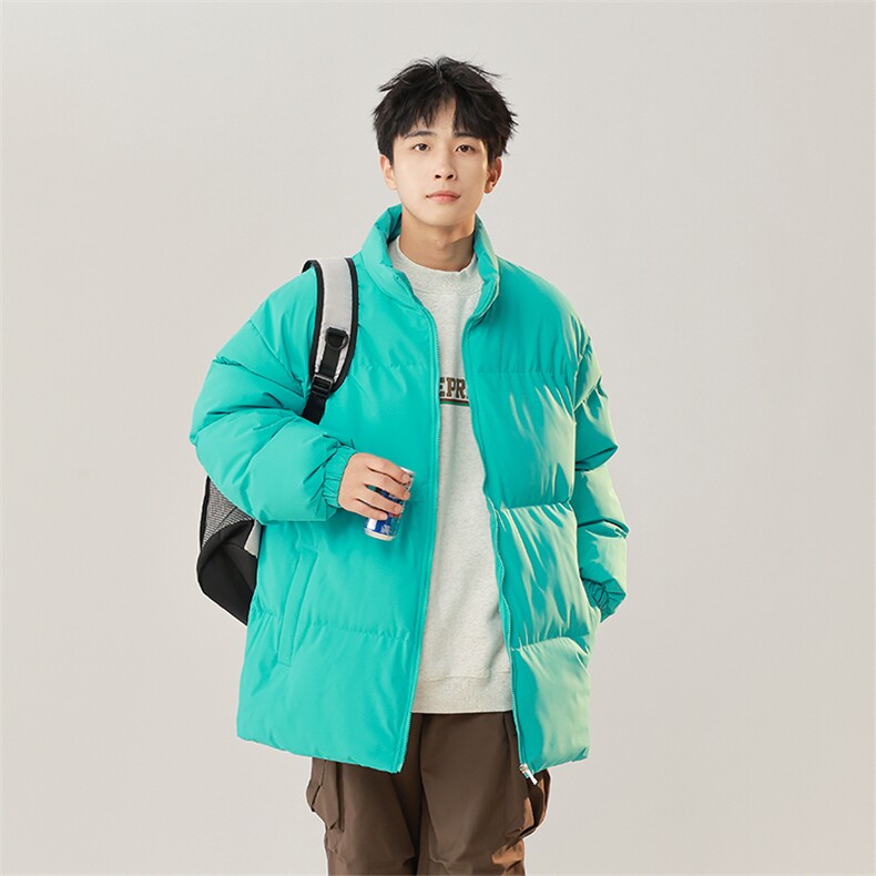 9976-P60冬季宽松情侣棉衣面包服（八个色）深度库存,男装棉衣,星座109