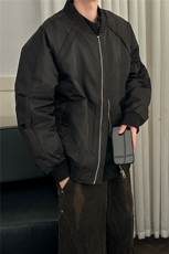 主推现货冬季潮牌棉衣棒球服外套男痞帅风A351-AJ2646-P125控188，男装棉衣，电商A351