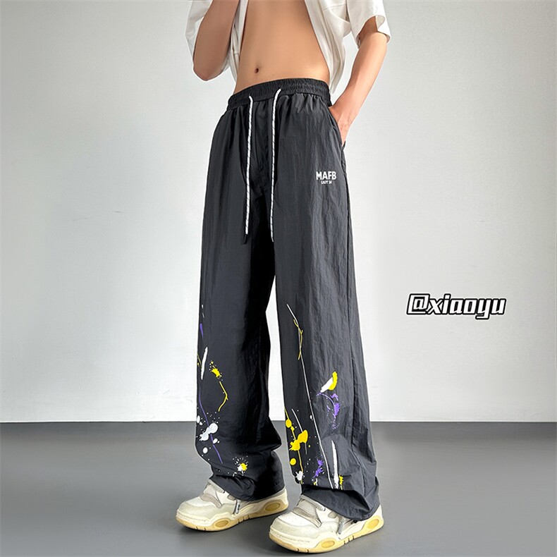 XZ616夏季新款百搭泼墨速干裤休闲长裤TY2498M-5XL特P30控58,男装休闲裤,星座512A（原616）