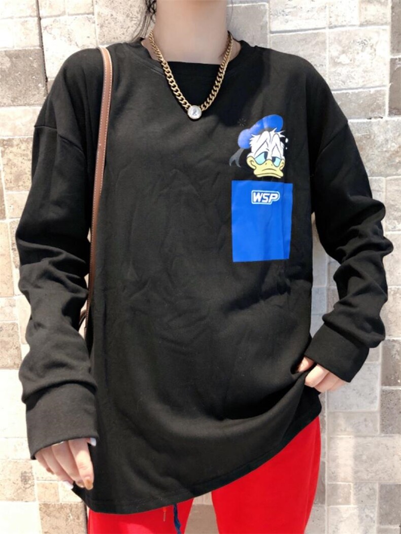 春款上新唐老鸭T，女装，一杭