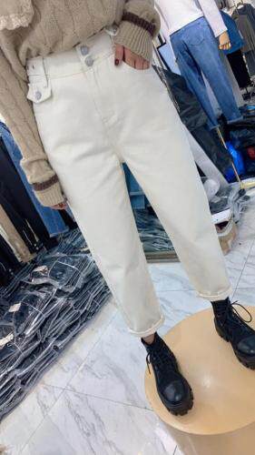 2021冬季毛感超柔牛仔，女装，雪儿诱惑