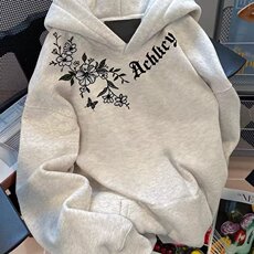 1506-1/WBW6951/P40美式潮牌玫瑰印花连帽卫衣学生男女春秋百搭，男装卫衣，星座1506-1