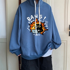 8XL连帽卫衣男大码胖子帽衫大号运动服WY2405-P35，男装卫衣，电商A040