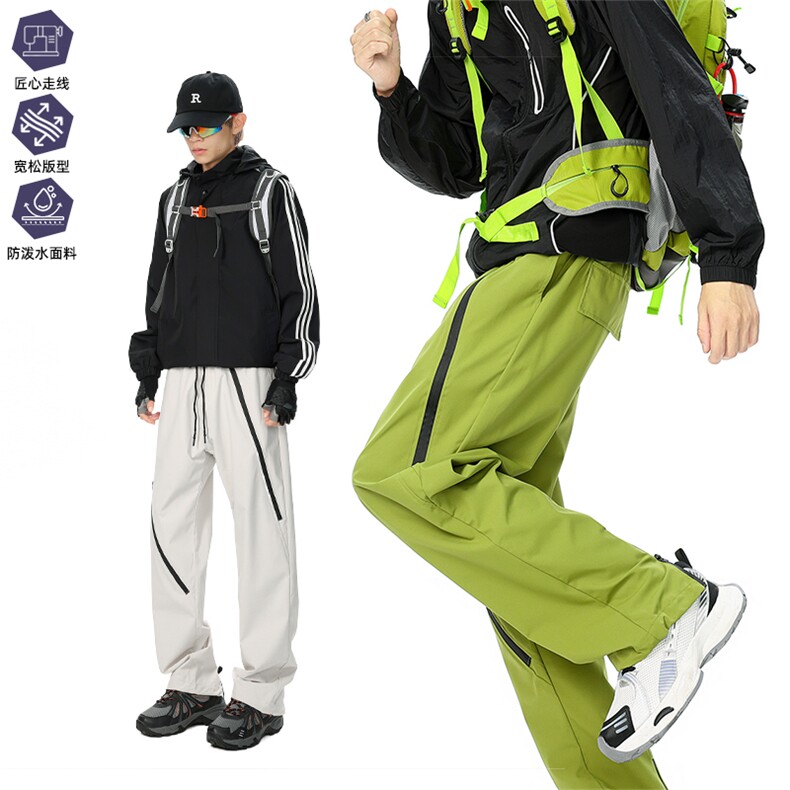 工装裤冲锋裤男户外机能风登山运动裤休闲裤AK06562-P45,男装工装外套,星座308B-2