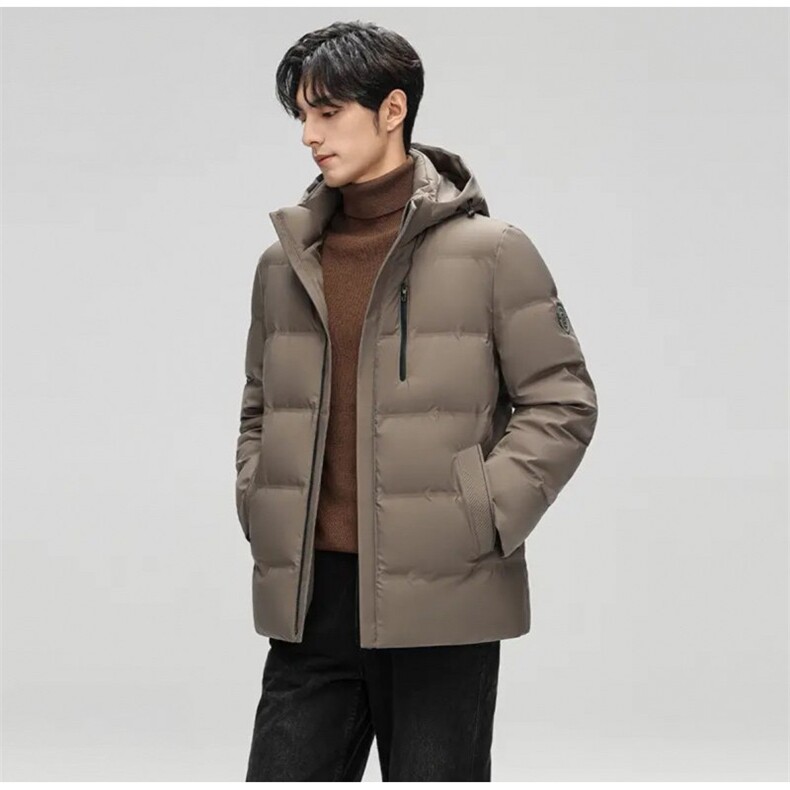 新款男士羽绒服白鸭绒加厚防寒帽子可脱卸309B-3-E067-P250,男装羽绒服,星座1409-3