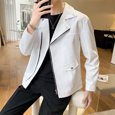 男西服上衣平驳领青春流行标准潮长袖夹克L7360P65，男装夹克，星座1116-2