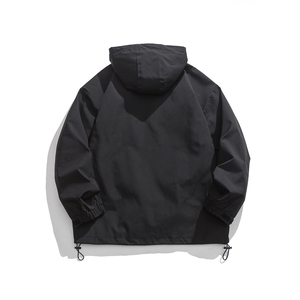 防水防风直播品质户外工装冲锋衣夹克连帽机能宽松版型JK100-P95图片