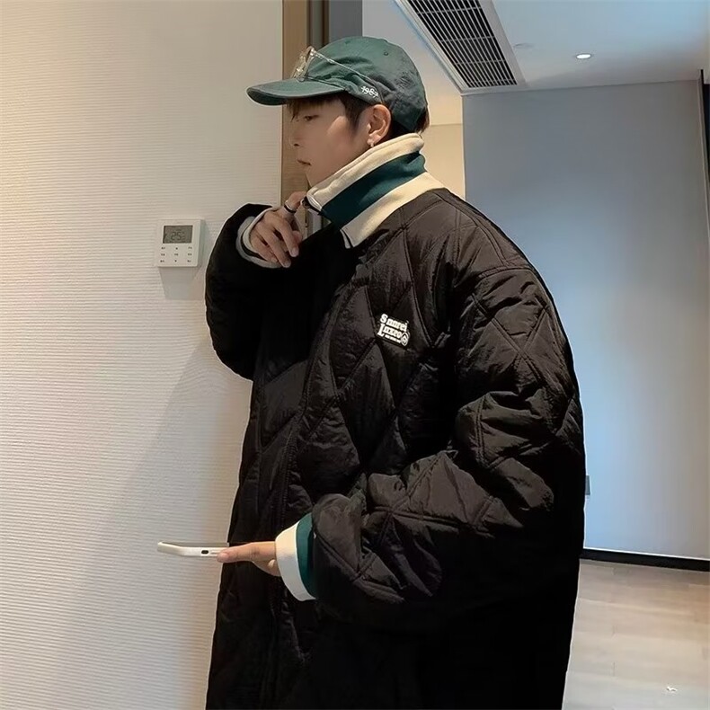 菱格棉服男冬季加厚立领保暖棉衣外套MY56-P80,男装棉衣,星座1109-3